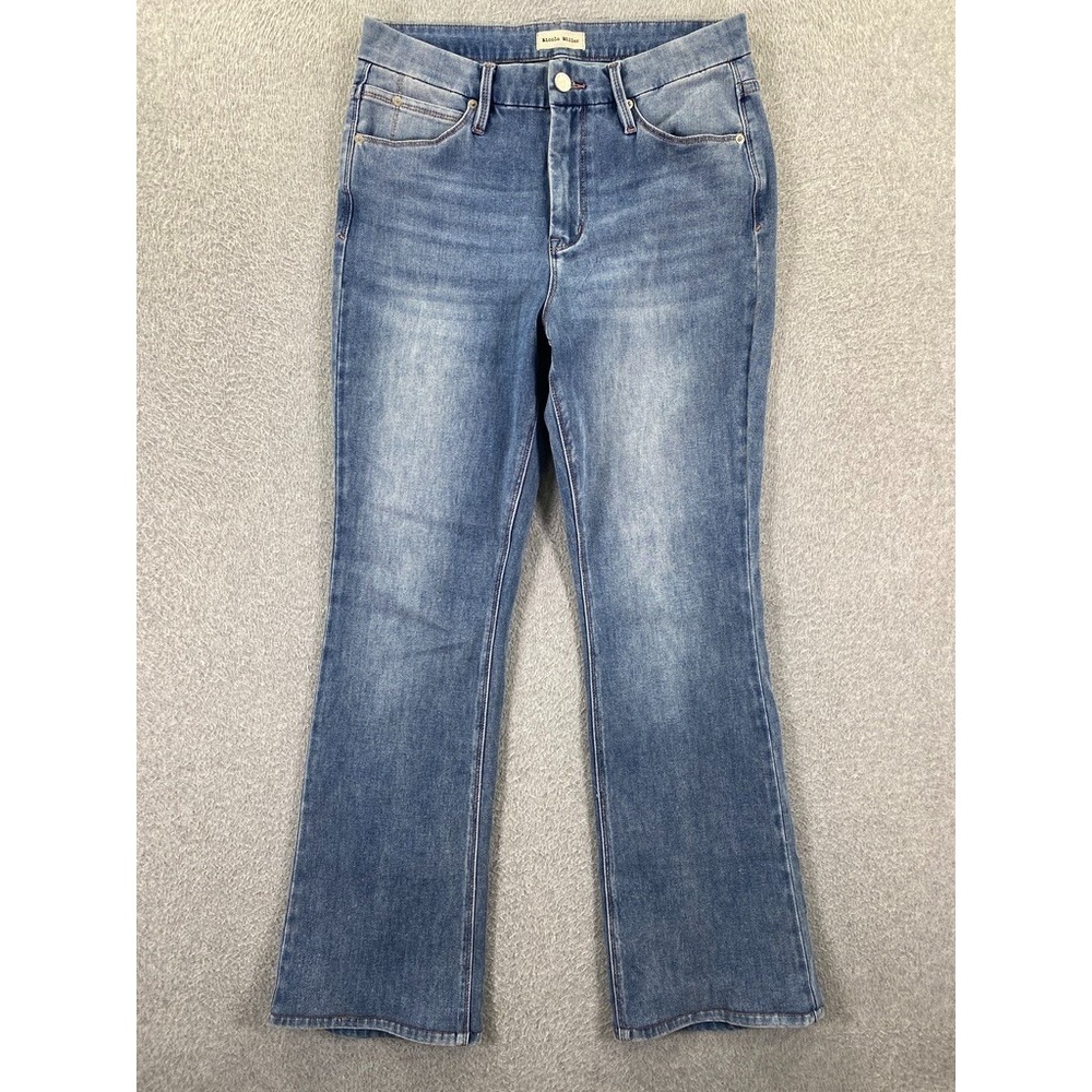 Nicole Miller Jeans Womens 30 Dublin 4-Way Stretch High Rise Bootcut Comfort